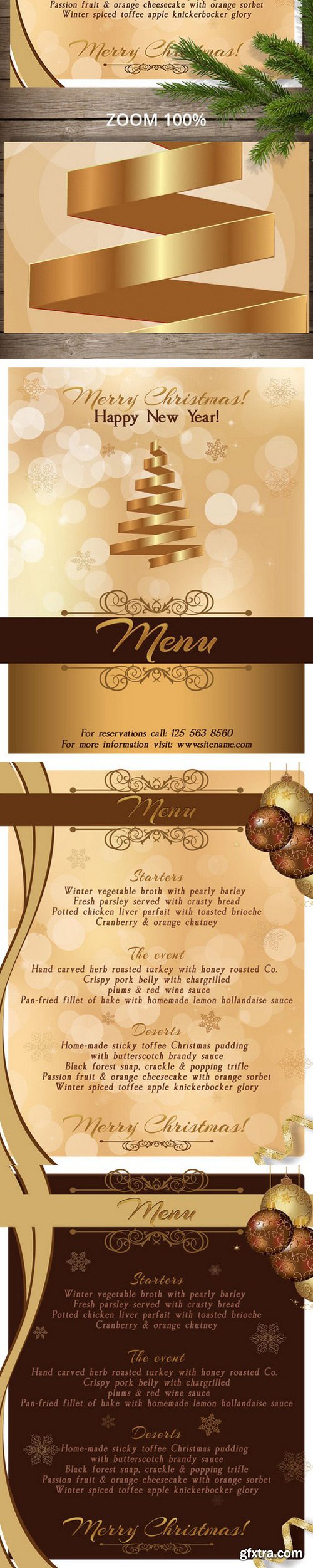 CM - Christmas Menu Template 427107