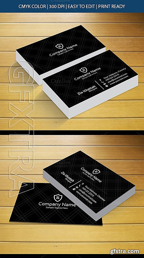 CM - Black Business Card 478430