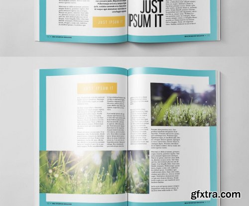 CreativeMarket Multipurpose Magazine 3 Template 478814