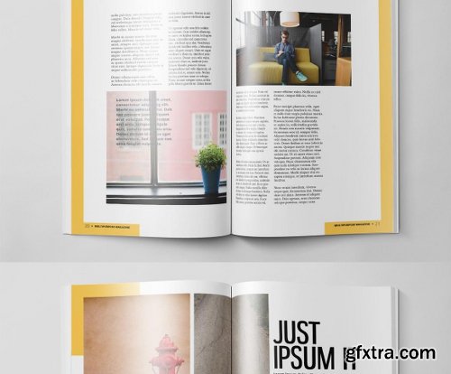 CreativeMarket Multipurpose Magazine 3 Template 478814