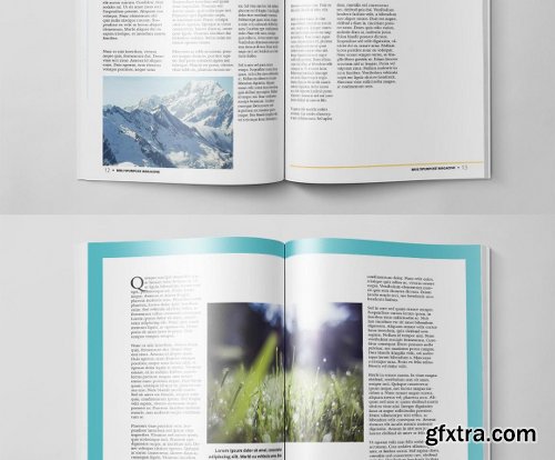 CreativeMarket Multipurpose Magazine 3 Template 478814