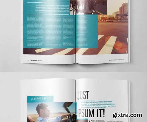 CreativeMarket Multipurpose Magazine 3 Template 478814