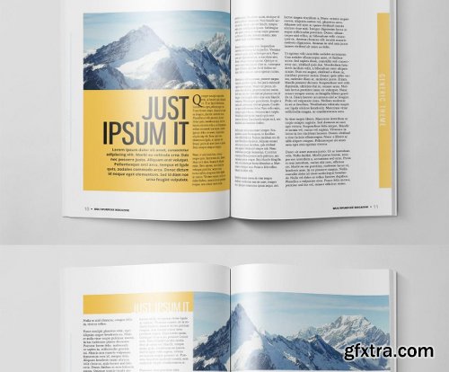 CreativeMarket Multipurpose Magazine 3 Template 478814