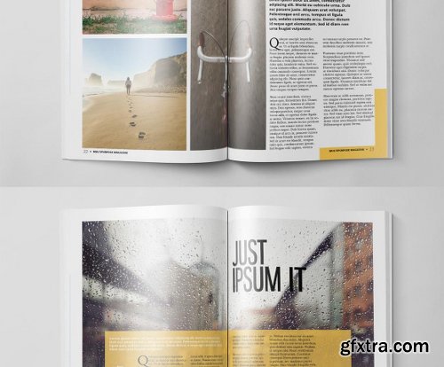 CreativeMarket Multipurpose Magazine 3 Template 478814