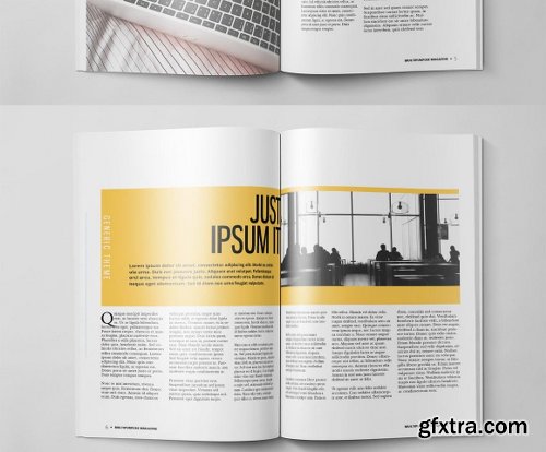 CreativeMarket Multipurpose Magazine 3 Template 478814