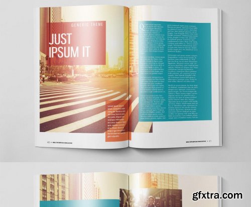 CreativeMarket Multipurpose Magazine 3 Template 478814