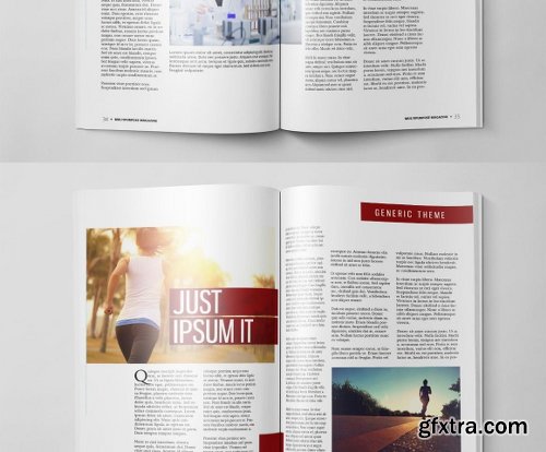 CreativeMarket Multipurpose Magazine 3 Template 478814