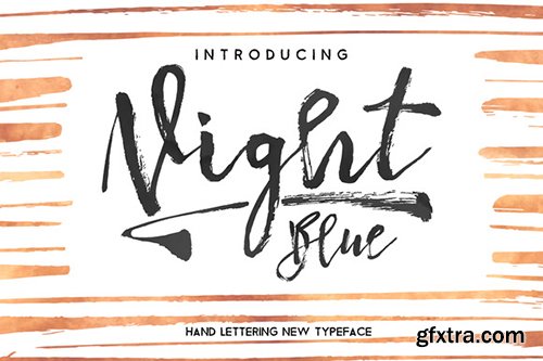 CreativeMarket Night Blue FONT 478770