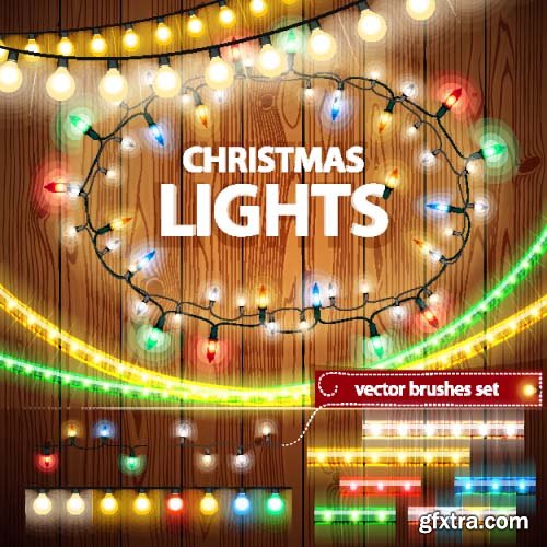 Christmas Lights - 10x EPS