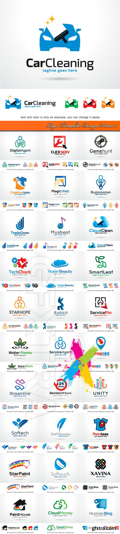 Logo Template Design Vector 8