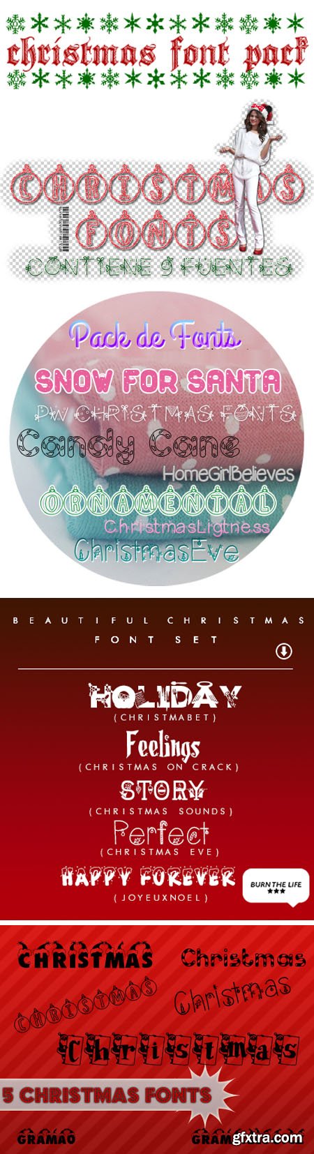 40 Beautiful Christmas Fonts