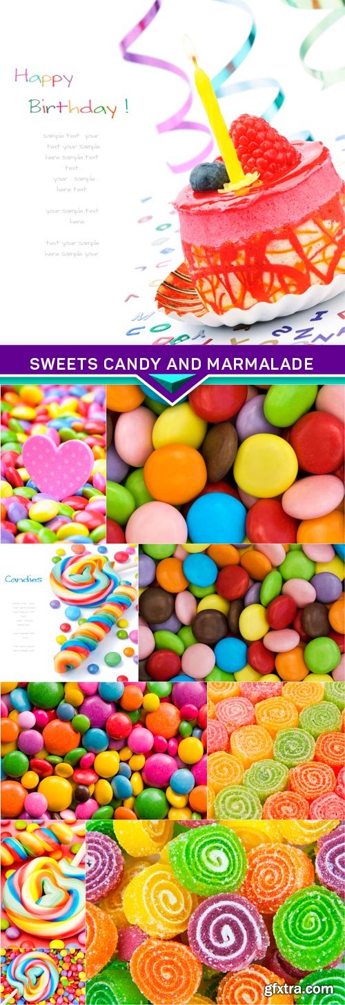 Sweets candy and marmalade 10x JPEG