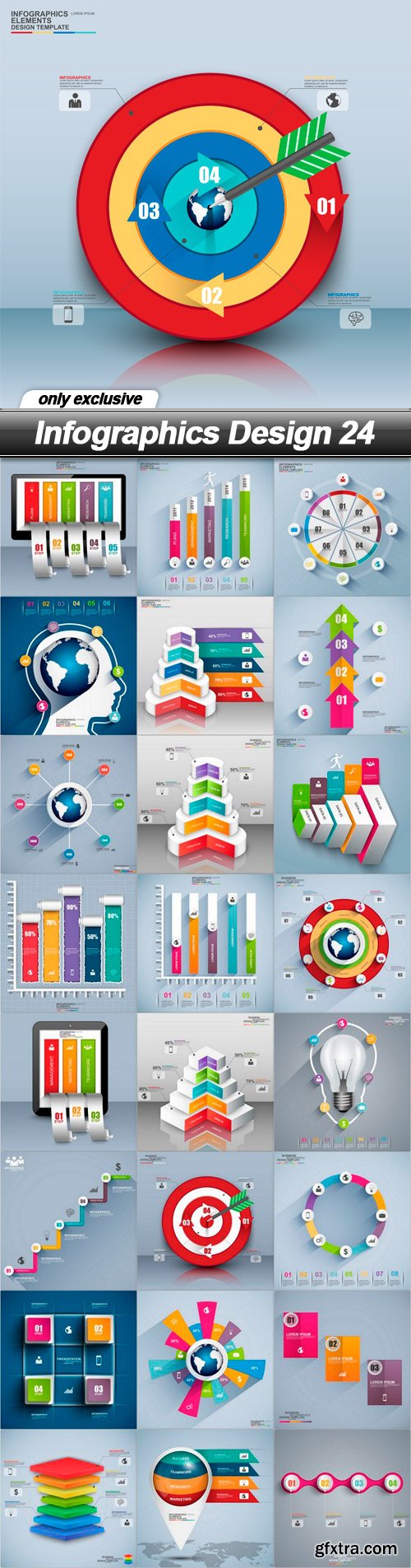 Infographics Design 24 - 25 EPS