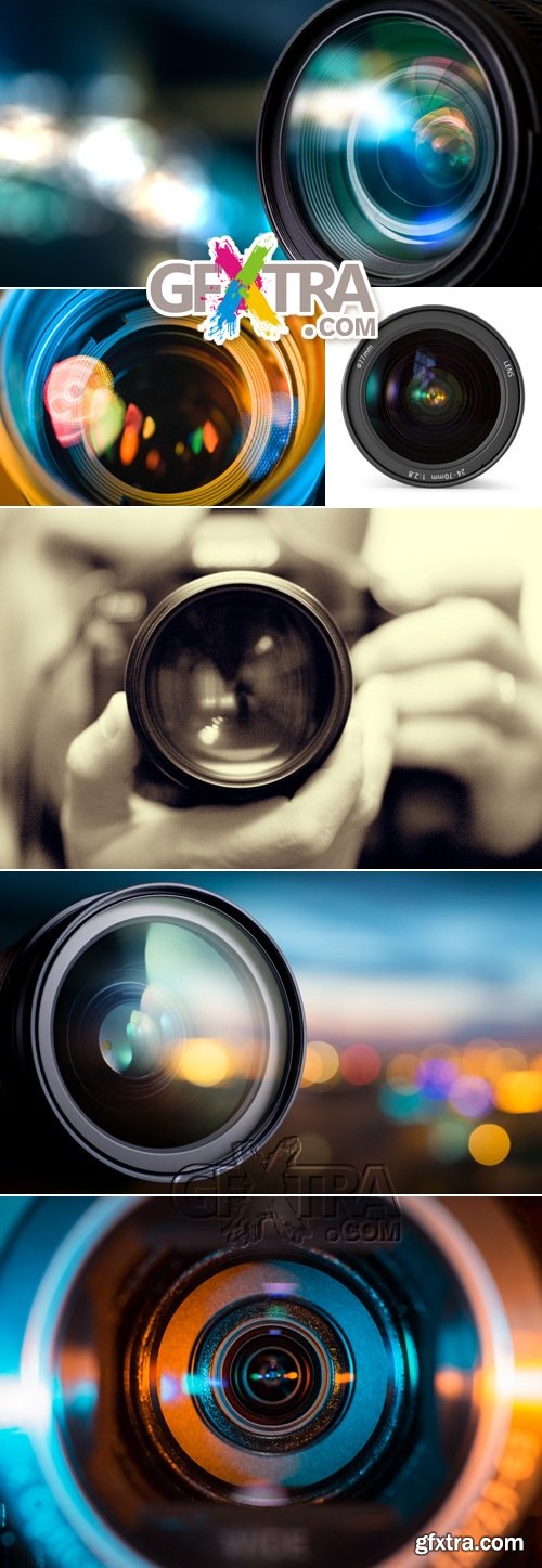 Stock Photo - Camera Lens