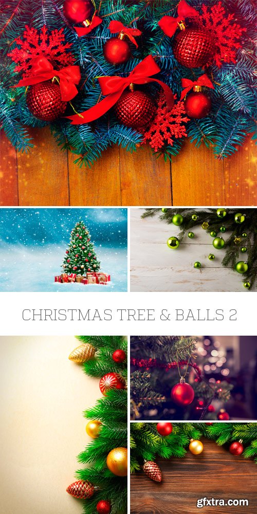 Amazing SS - Christmas Tree & Balls 2, 25xJPGs