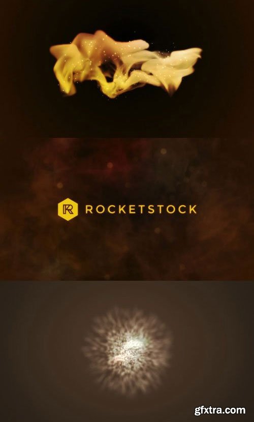 RocketStock - Airflow Particle Logo Reveal