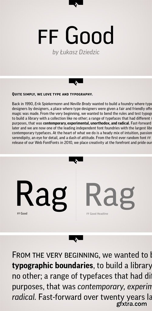 FF Good Font Family