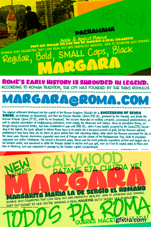 Margara Font Family