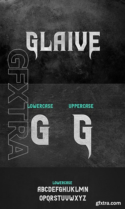 CM - Glaive Typeface 479497