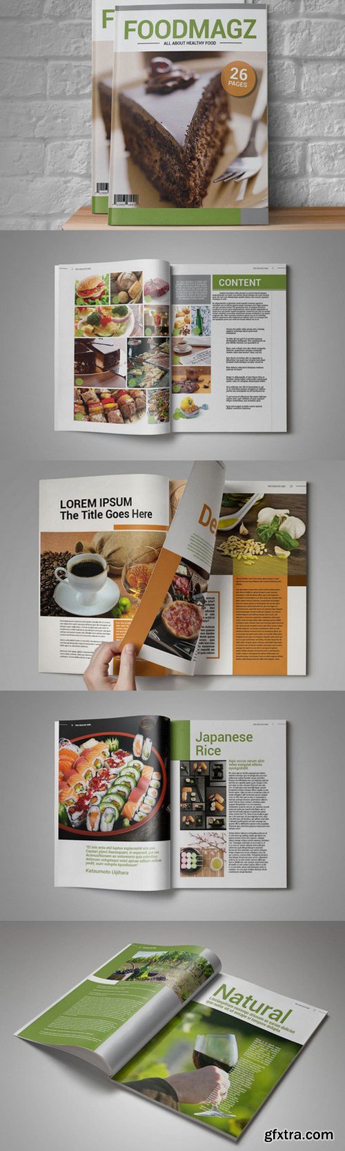 CM - InDesign Magazine Template 87376