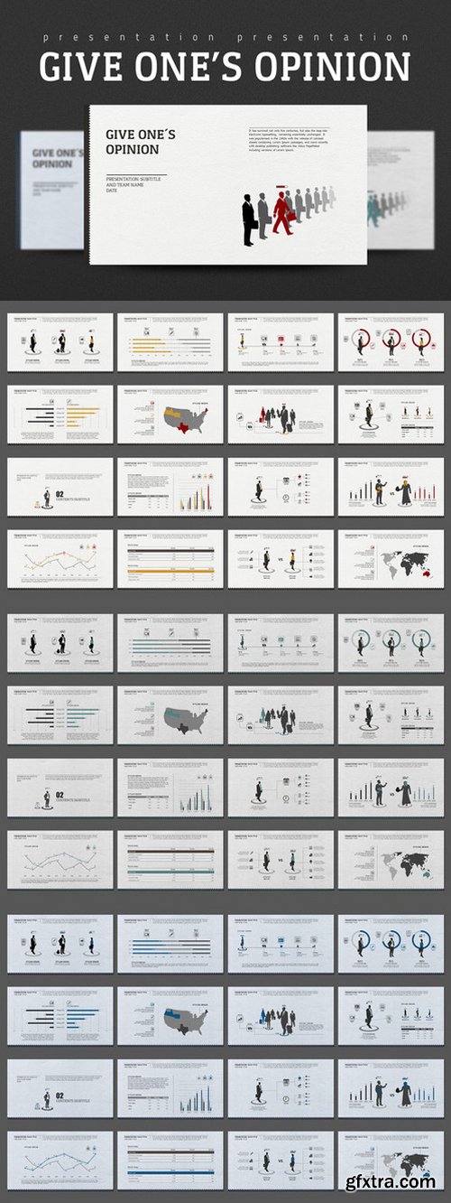 CM - Give One's Opinion PowerPoint Templates 334595