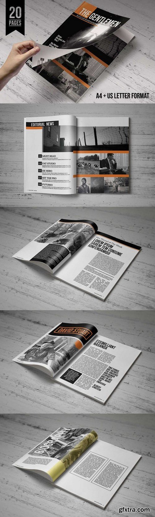 CM - InDesign Magazine Template 82204