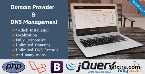 CodeCanyon - Domain Provider & DNS Management v1.1.0 - 12105804