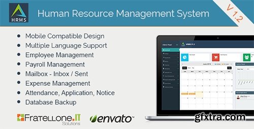 CodeCanyon - Human Resource Management System (HRMS) v1.2 - 11545476