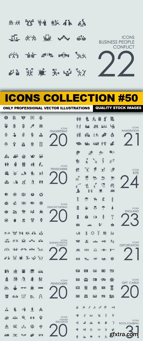 Icons Collection #50 - 12 Vector