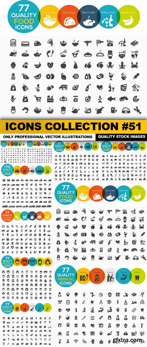 Icons Collection #51 - 10 Vector