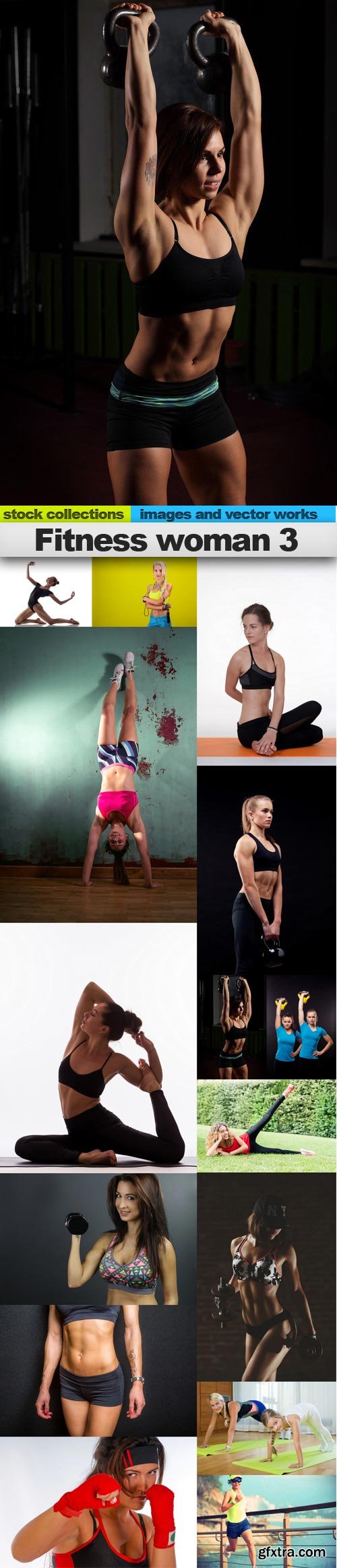 Fitness woman, 15 x UHQ JPEG