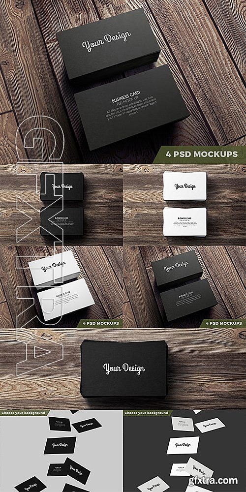 CM - 4 Pack PSD Business Cards 479915