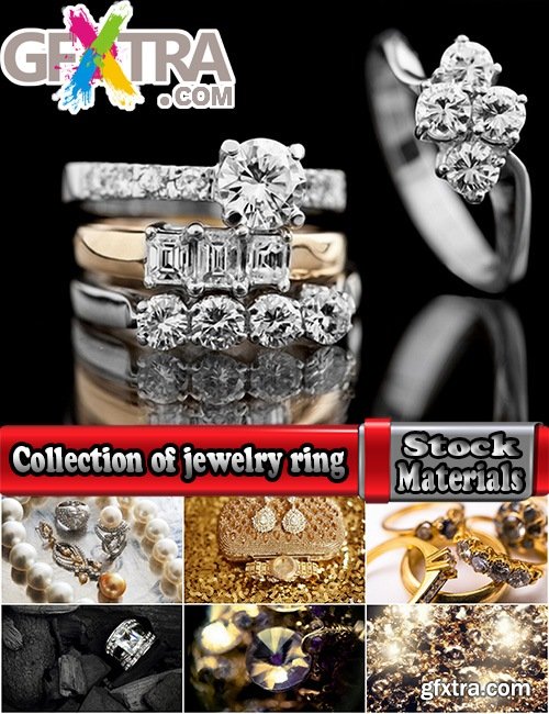 Collection of jewelry ring jewel 25 HQ Jpeg