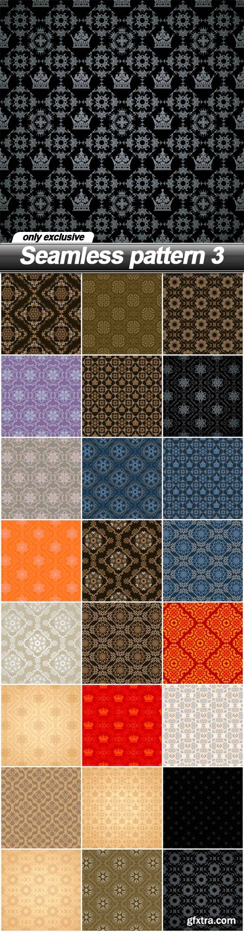 Seamless pattern 3 - 25 EPS