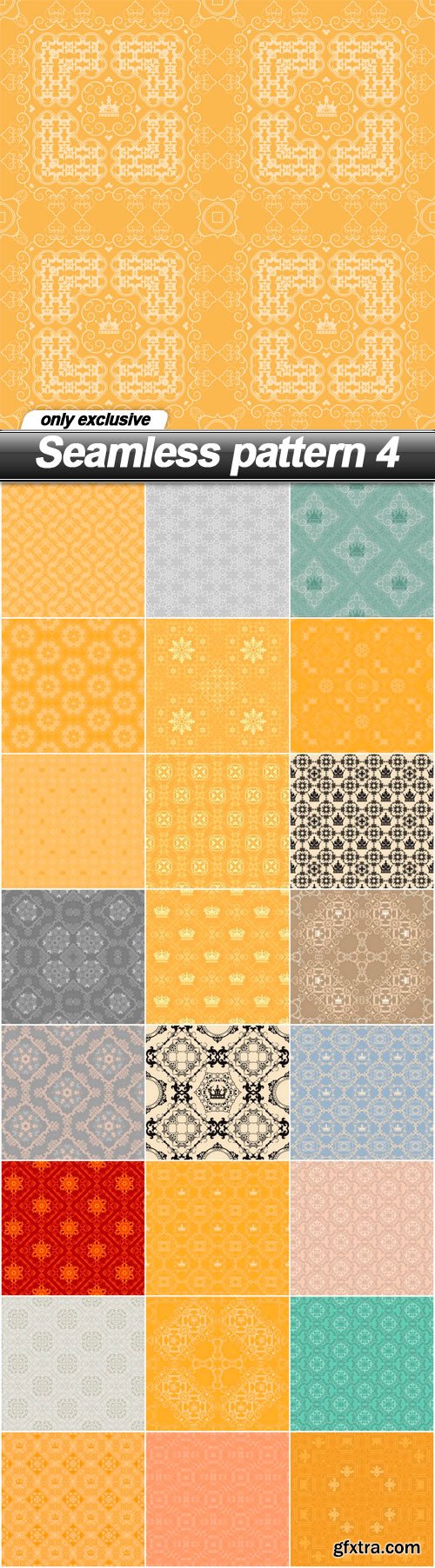 Seamless pattern 4 - 25 EPS