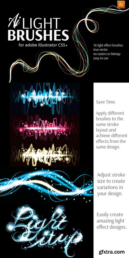 CM - Vector Light Effect Brush Sets 352010