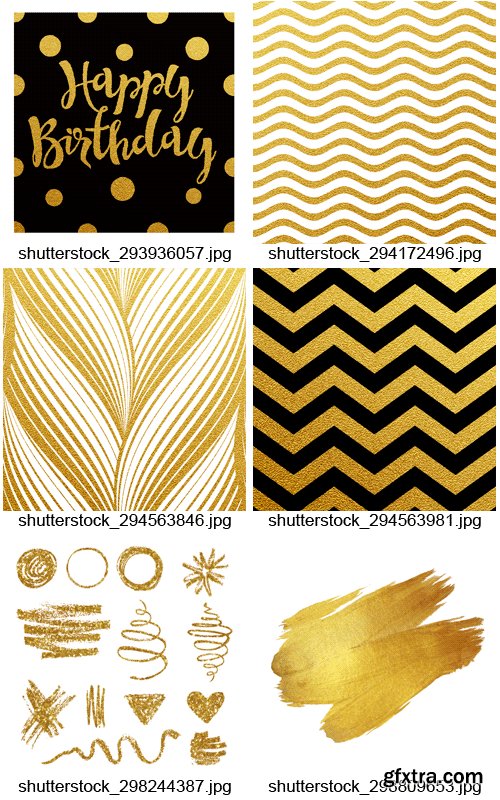 Amazing SS - Gold Glitter 2, 25xEPS