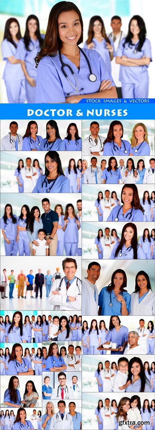 Doctor &amp; Nurses 20X JPEG