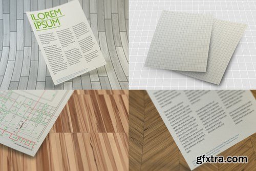 CM - Multipurpose Letter Flyer Mockup 16824