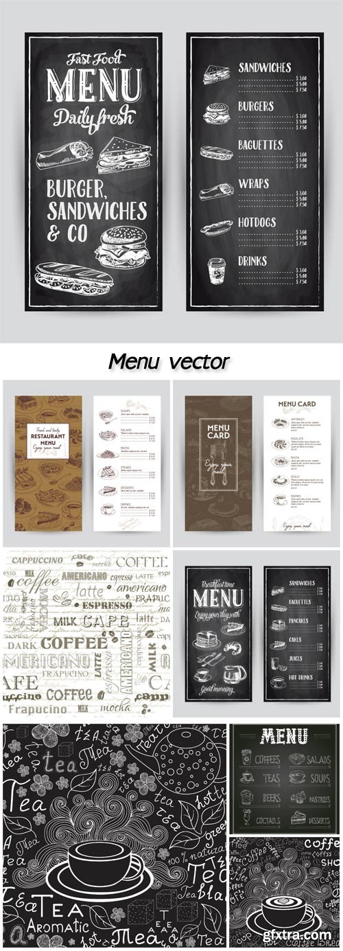 Menu vector