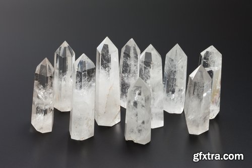 Collection of crystal stone natural background 25 HQ Jpeg