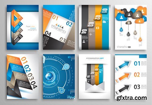 Design Flyer & Corporate Brochures 4 - 15xEPS