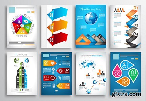 Design Flyer & Corporate Brochures 4 - 15xEPS