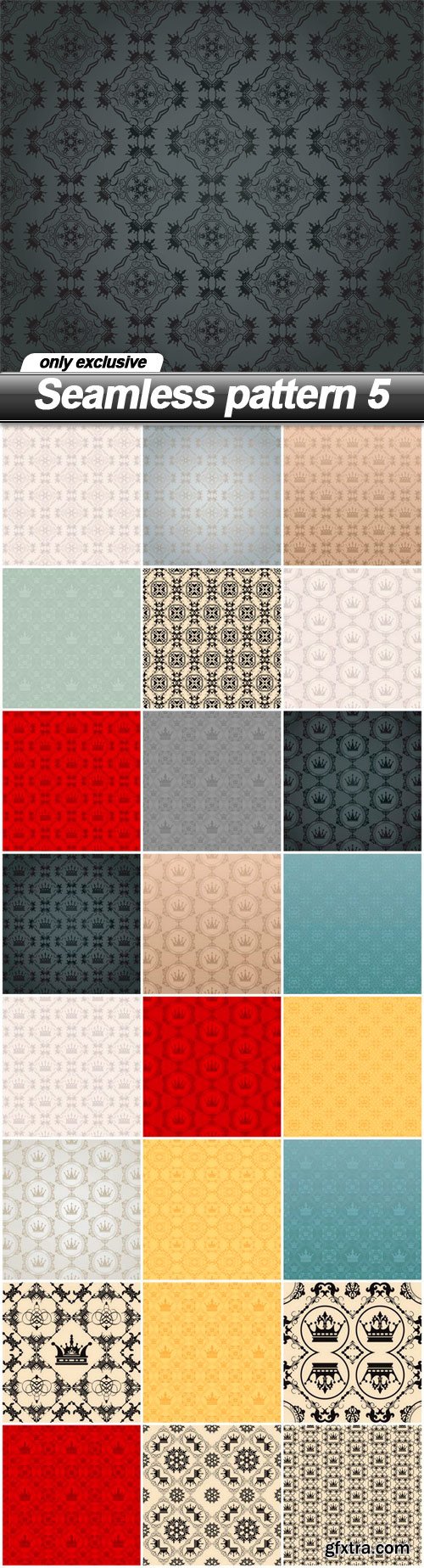 Seamless pattern 5 - 25 EPS