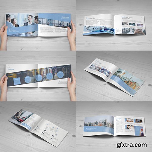 CreativeMarket Business Landscape Brochure 481846