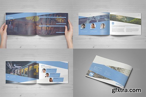 CreativeMarket Business Landscape Brochure 481846