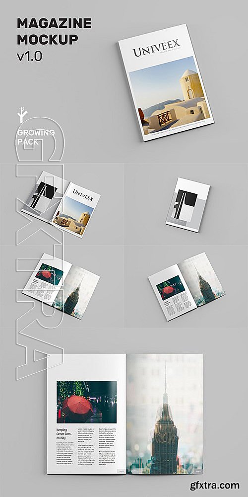 CM - A4 Magazine Mockup 477578