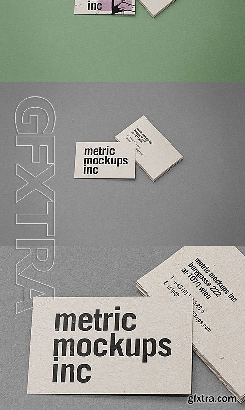 CM - Photorealistic Business Card Mockup 480171