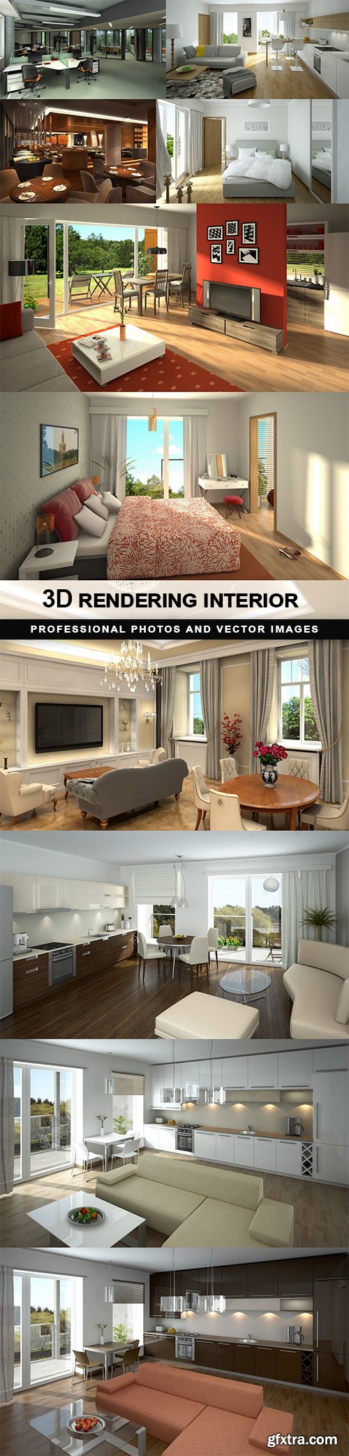 3D rendering interior