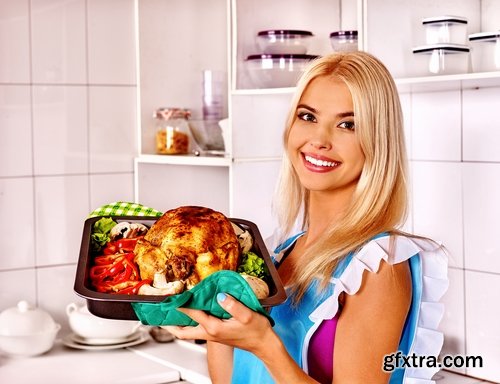 Collection Girl woman eating chicken fried chicken 25 HQ Jpeg